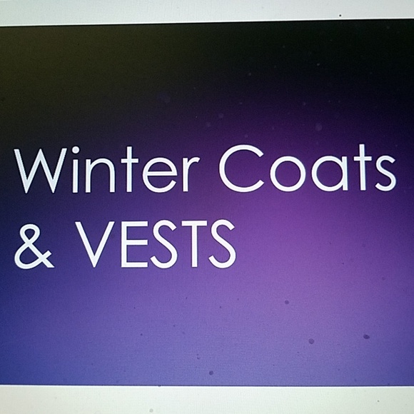 Winter coats & Vests - Picture 1 of 1